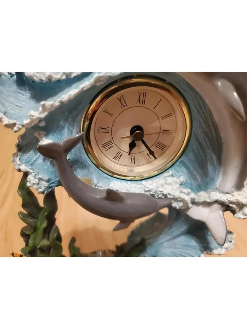 Dolphins Coral Reefs Pendulum Nautical Clock
